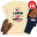 Happy Labor Day Tee - Heather French Vanilla - 15 product image 1