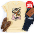 Soar On Wings Tee - Heather French Vanilla - 15 product image 1