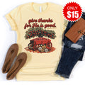 Give Thanks Tee - Heather French Vanilla - 15 product image 1