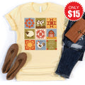 Amazing Grace Blocks Tee - Heather French Vanilla - 15 product image 1