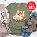 Simply Blessed Tee - Heather Olive - 15 product image 1