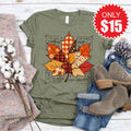 Flowers Fade Tee - Heather Olive - 15 product image 1