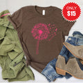 Never Give Up Tee - Heather Brown - 15 product image 1