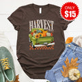 Harvest Truck Tee - Heather Brown - 15 product image 1