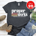 Prayer Works Tee - Heather Charcoal - 15 product image 1