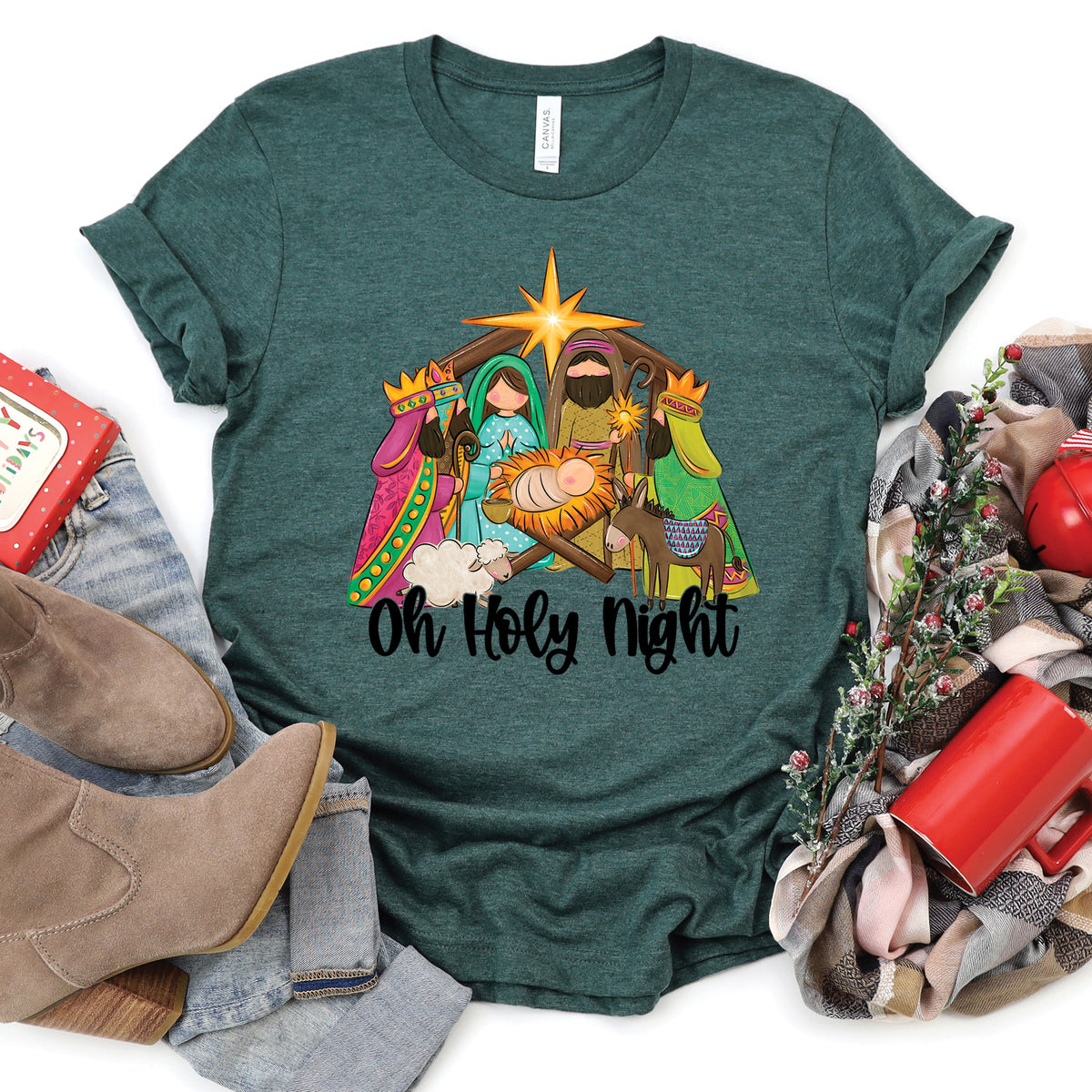 Holy Night Nativity Tee product image 1