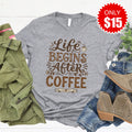 Life Begins Tee - Heather Grey - 15 product image 1