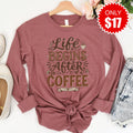 Life Begins Long Sleeve - Heather Mauve - 17 product image 1