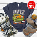 Harvest Truck Tee - Heather Navy - 15 product image 1