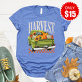 Harvest Truck Tee - Heather Royal Blue - 15 product image 1