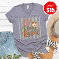 Sip Pray Repeat V-Neck - Heather Storm - 15