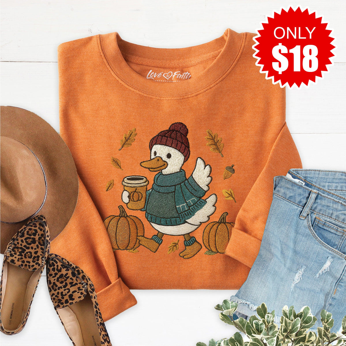 Bruh Its Fall Sweatshirt - Heather Autumn - 18 product image 1