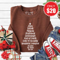 Jesus Tree Sweatshirt - Heather Brown - 20 product image 1