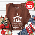 A Thrill of Hope Sweatshirt - Heather Brown - 20 product image 1