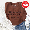 Still Chosen Sweatshirt - Heather Brown - 20 product image 1