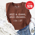 Still Chosen Sweatshirt - Heather Brown - 20 product image 1