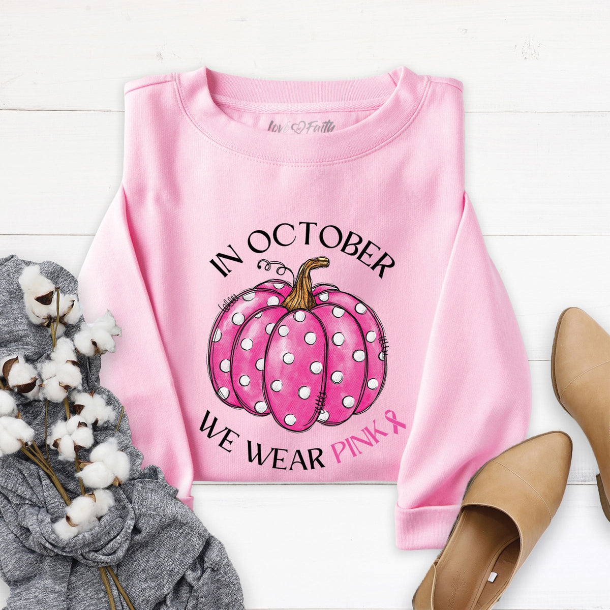 In October Pumpkin Sweatshirt product image 1