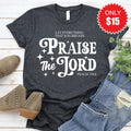 Praise The Lord Tee - Heather Charcoal - 15 product image 1