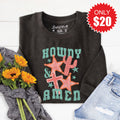 Howdy & Amen Sweatshirt - Heather Charcoal - 20 product image 1