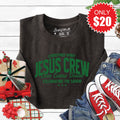 Jesus Crew Sweatshirt - Heather Charcoal - 20 product image 1