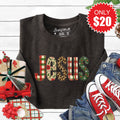 Jesus Sweatshirt - Heather Charcoal - 20 product image 1