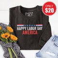 Happy Labor Day Sweatshirt - Heather Charcoal - 20 product image 1