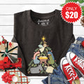 Nativity Tree Sweatshirt - Heather Charcoal - 20 product image 1