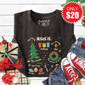 Jesus Is Christmas Sweatshirt - Heather Charcoal - 20 product image 1