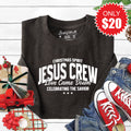 Jesus Crew Sweatshirt - Heather Charcoal - 20 product image 1