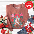Oh Come Let Us Adore Him Sweatshirt - Heather Chestnut - 20 product image 1