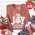 Joy To The World Sweatshirt - Heather Chestnut - 20 product image 1