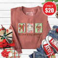 The Lord Is My Shepherd Sweatshirt - Heather Chestnut - 20 product image 1