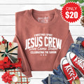 Jesus Crew Sweatshirt - Heather Chestnut - 20 product image 1