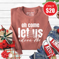 Let Us Adore Him Sweatshirt - Heather Chestnut - 20 product image 1