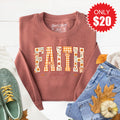 Faith Sweatshirt - Heather Chestnut - 20 product image 1
