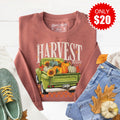 Harvest Truck Sweatshirt - Heather Chestnut - 20 product image 1