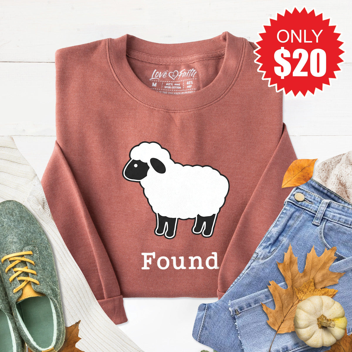 Found Sweatshirt - Heather Chestnut - 20 product image 1