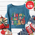 In My Christmas Era Sweatshirt - Heather Deep Teal - 20 product image 1