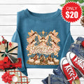 Glory to God Sweatshirt - Heather Deep Teal - 20 product image 1