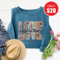Rooted In Chris Sweatshirt - Heather Deep Teal - 20 product image 1