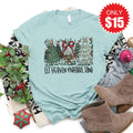 Let Heaven and Nature Sing Tee - Heather Dusty Blue - 15 product image 1