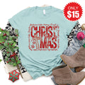 Christmas Tee - Heather Dusty Blue - 15 product image 1