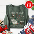 Peck the Halls Sweatshirt - Heather Forest - 18 product image 1