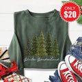 Winter Wonderland Sweatshirt - Heather Forest - 20 product image 1