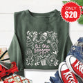 Tis The Season Sweatshirt - Heather Forest - 20 product image 1