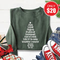 Jesus Tree Sweatshirt - Heather Forest - 20 product image 1