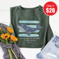 Deep Waters Sweatshirt - Heather Forest - 20 product image 1