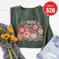 It's Okay Sweatshirt - Heather Forest - 20 product image 1