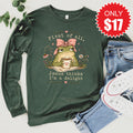 I'm A Delight Long Sleeve - Heather Forest - 17 product image 1