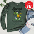 Slow And Steady Long Sleeve - Heather Forest - 17 product image 1